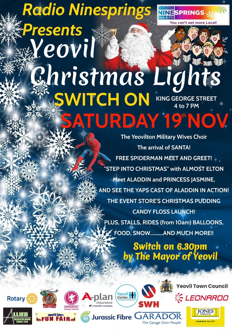 Yeovil Christmas Lights Switch0n